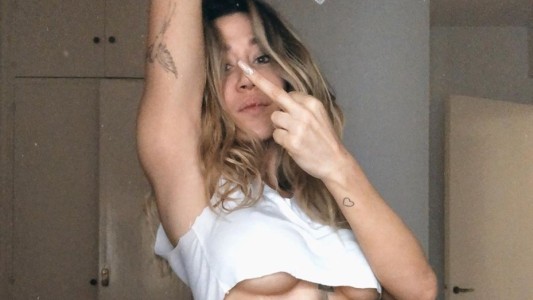 Jimena Barón, muy hot en Instagram: fotos en ropa ropa interior negra y texto picante