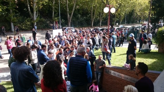 Argentinos en el exterior: histórica fila para votar en Madrid