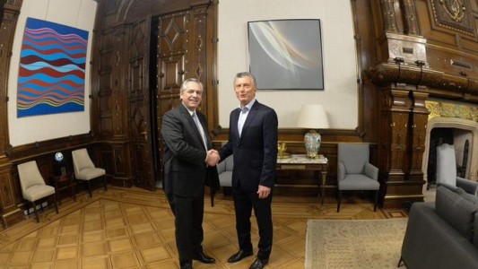 Alberto Fernández se reúne con Maurico Macri