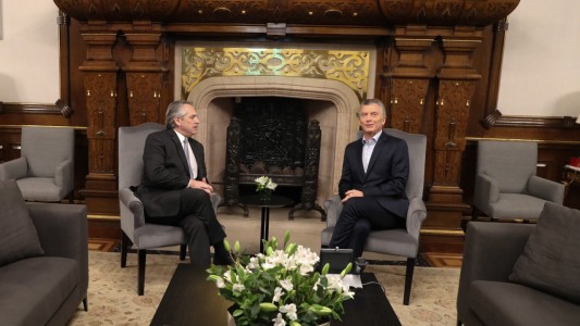 Alberto Fernández-Macri: "Se recibieron muy bien ambos presidentes"