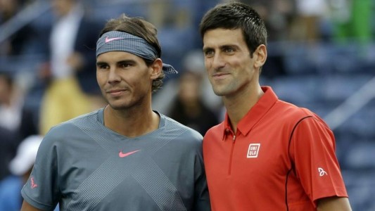Djokovic y Nadal entrenaron juntos en París