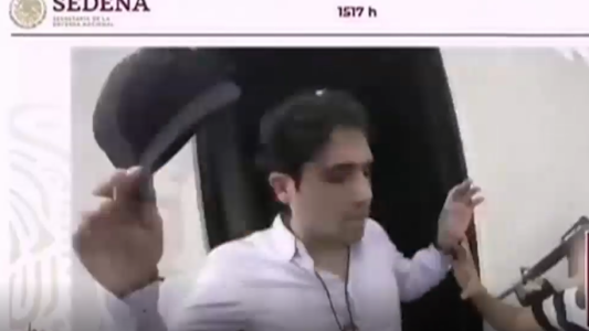 El video de la detención del hijo del Chapo Guzmán