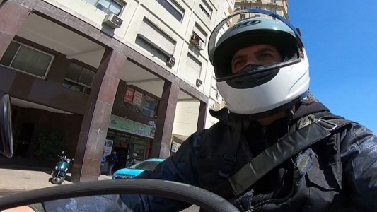 En la piel de Cristian, motociclista