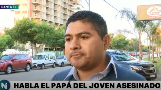 La palabra del padre del joven asesinado por un policía en Santa Fe