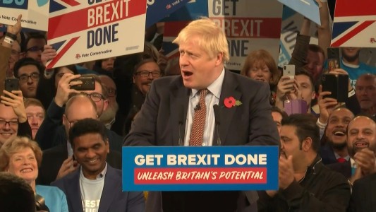 Boris Johnson promete concretar el Brexit en inicio de campaña electoral