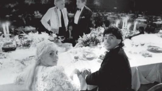 Se cumplen 30 años de la mejor boda del mundo : Diego y Claudia en el Luna Park