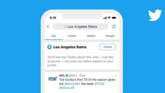 Twitter: nueva función para seguir "Temas"