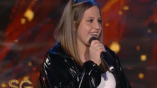 A los 12 años, la hija de La Princesita cantó en el programa de Susana Giménez