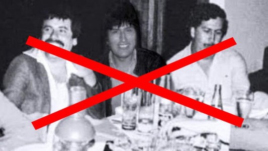 Es falsa la foto de Evo Morales con "El Chapo Guzmán" y Pablo Escobar