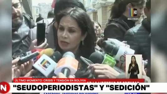 Bolivia: ministra de Comunicación negó persecución y expulsión de periodistas argentinos