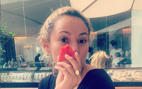 Rocío Oliva, relax: la foto en bikini en las playas de Río de Janeiro