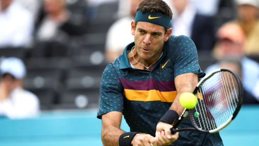 Por lesión, Del Potro se bajó de la exhibición con Roger Federer