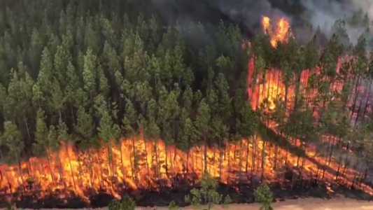 Fuego descontrolado en Australia