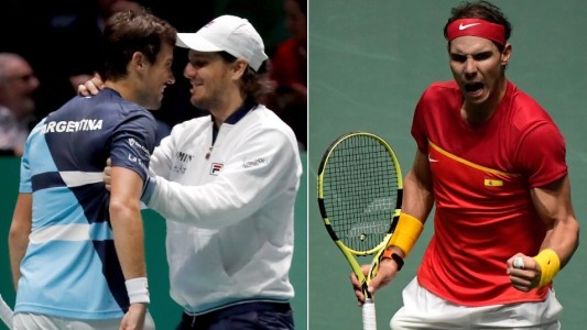 Nadal vs Argentina: el equipo albiceste clasificó a cuartos de final de la Copa Davis