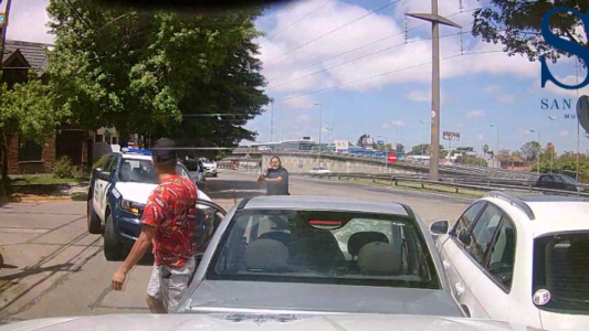 Persecución de película en San Isidro