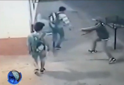 Asalto de "bicichorro" quedó grabado