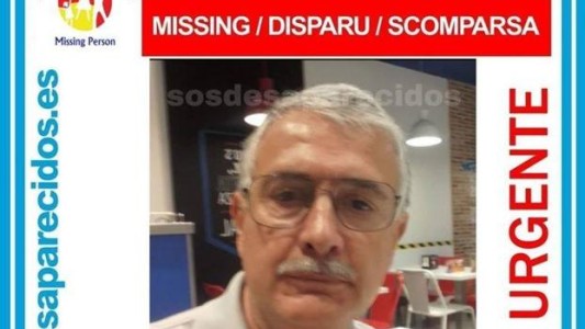 Intensa búsqueda de un argentino de 62 años desaparecido en Valencia