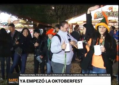 Ya empezó el Oktoberfest en Villa General Belgrano