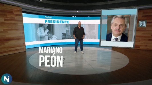 "Sr. Presidente"... un pedido para Alberto Fernández