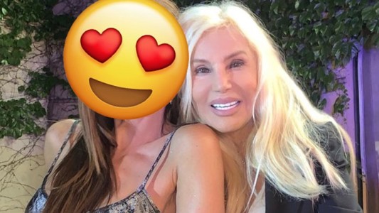 La foto de Susana Giménez con la hija de un ex presidente