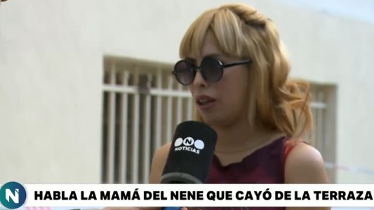 Habló la niñera del nene que cayó desde una terraza: "Es muy travieso"