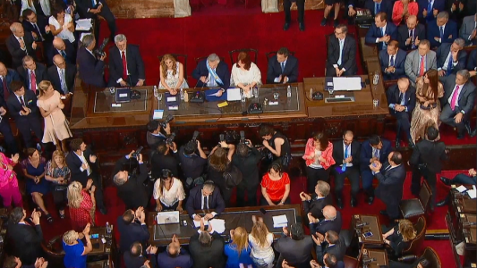 El emotivo cierre del discurso de Alberto Fernández