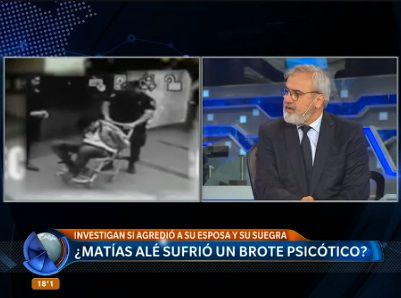 ¿Matías Alé sufrió un brote psicótico?
