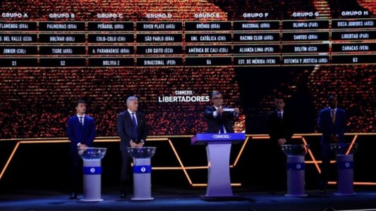 Sortearon los grupos de la Copa Libertadores 2020