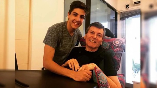 La emotiva despedida del hijo de Carlín Calvo: "Le dijo que se fuera tranquilo"