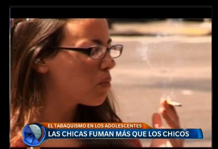 Las chicas fuman más que los chicos