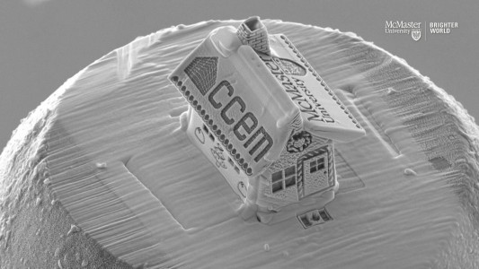 Navidad microscópica