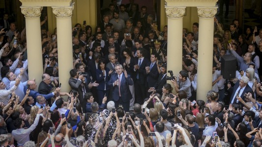 Alberto Fernández saludó por las fiestas a los periodistas: "Quiero dejar de hablar de la herencia"