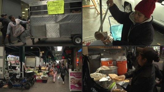 La dura vida de los vendedores callejeros de Nueva York