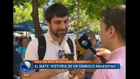 Un bar de mate en la Gran Manzana