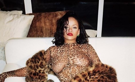 La selfie sin maquillaje de Rihanna que rompió de likes Instagram