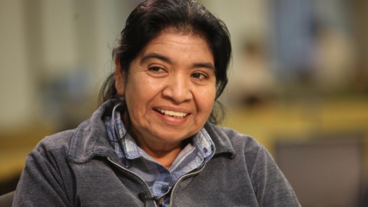 Margarita Barrientos se sumó a la Mesa contra el Hambre