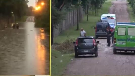 Buscan en tuberías de Benavídez a un remisero que cayó con el auto a una zanja