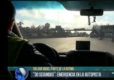 "30 segundos": emergencia en la autopista