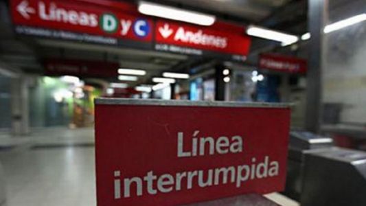 No funciona la línea B de subtes