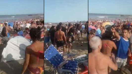 Descontrol en las playas de Mardel: pidió que bajaran la música y lo atacaron a trompadas