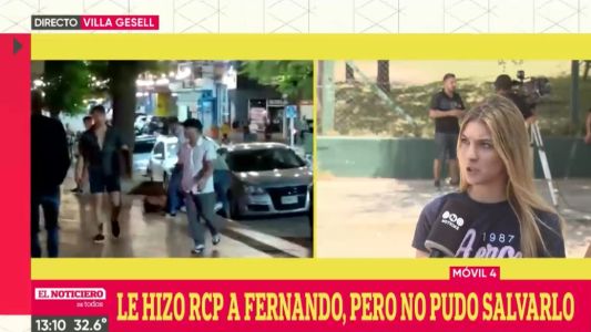 Habló la chica que intentó salvarle la vida a Fernando Báez Sosa con RCP