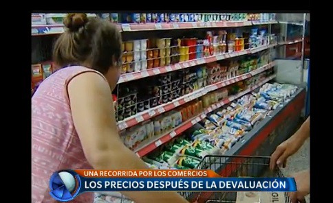Los precios después de la devaluación