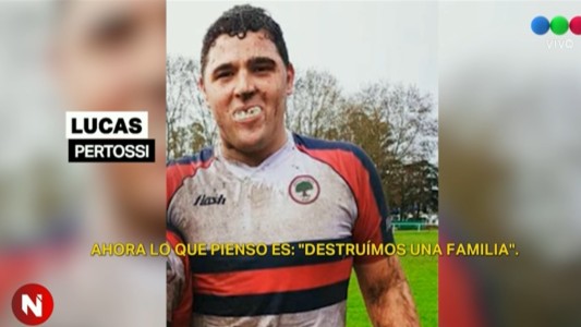 El audio de Lucas Pertossi, uno de los rugbiers detenido: "destruimos una familia"