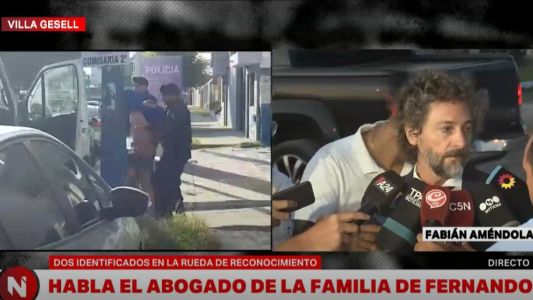 Identificaron a Máximo Thomsen y Ciro Pertossi como los que dieron los golpes mortales a Fernando