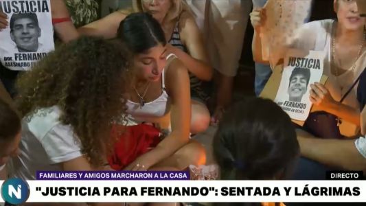 Marcha de silencio para pedir justicia por el crimen de Fernando
