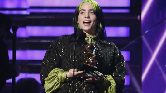 Billie Eilish ganó cinco premios Grammy