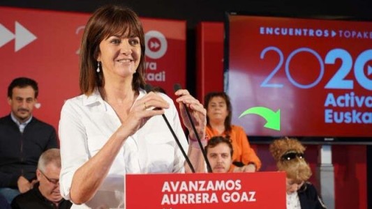 Foto viral: ¿está Alf en un encuentro del Partido Socialista Vasco en España?