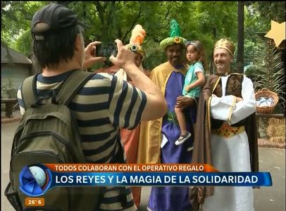 Los reyes y la magia de la solidaridad