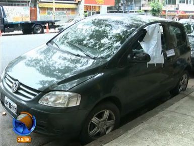 Día de furia contra una alarma de auto