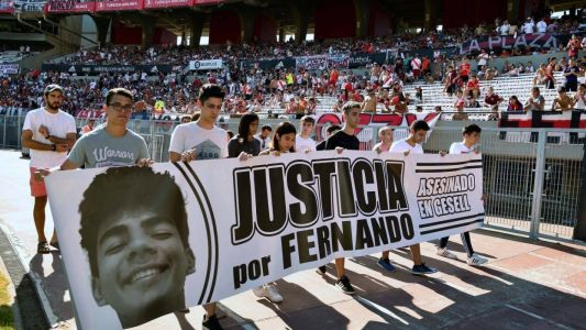 El pedido de justicia por Fernando Báez Sosa llegó a las canchas de fútbol